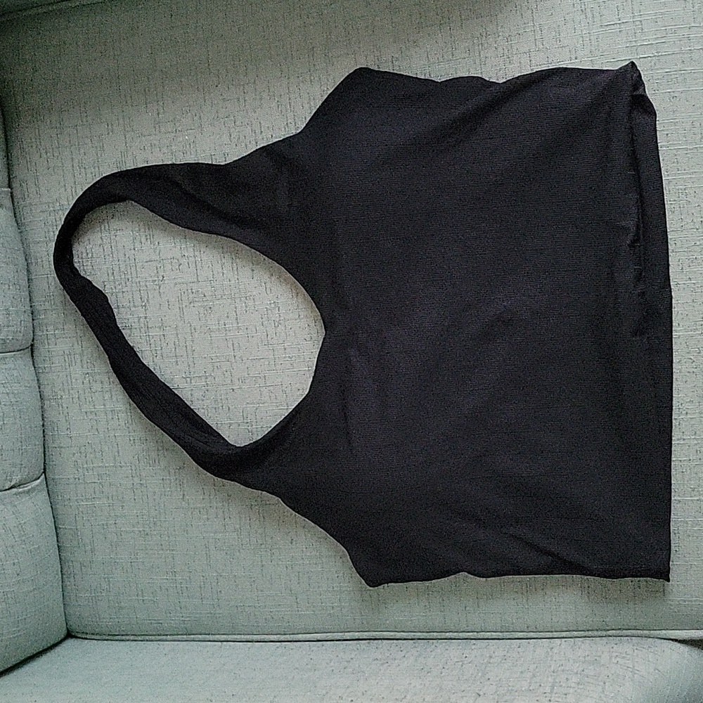 Klassy Network Halter Crop